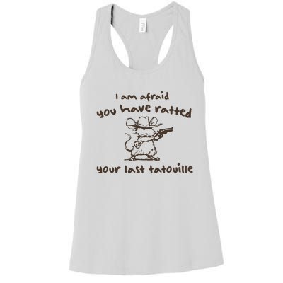 Cowboy YouVe Ratted Your Last Tatouille Vintage Women's Racerback Tank