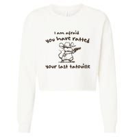 Cowboy YouVe Ratted Your Last Tatouille Vintage Cropped Pullover Crew