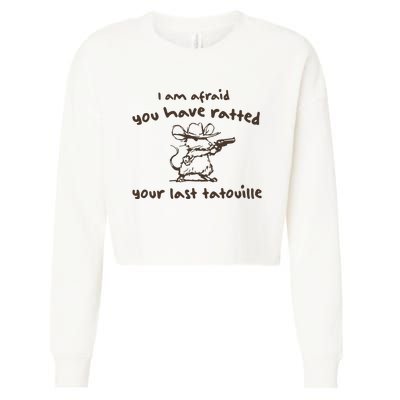 Cowboy YouVe Ratted Your Last Tatouille Vintage Cropped Pullover Crew