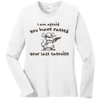 Cowboy YouVe Ratted Your Last Tatouille Vintage Ladies Long Sleeve Shirt