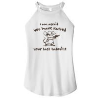 Cowboy YouVe Ratted Your Last Tatouille Vintage Women's Perfect Tri Rocker Tank