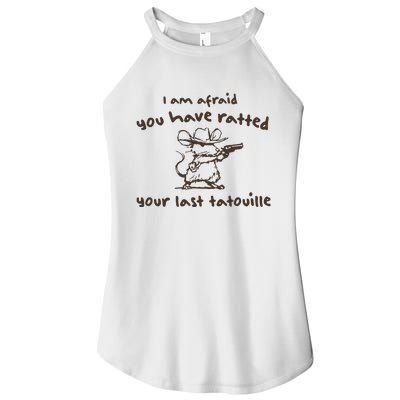 Cowboy YouVe Ratted Your Last Tatouille Vintage Women's Perfect Tri Rocker Tank