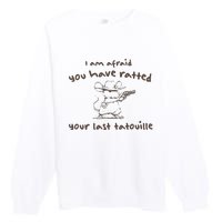 Cowboy YouVe Ratted Your Last Tatouille Vintage Premium Crewneck Sweatshirt