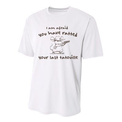 Cowboy YouVe Ratted Your Last Tatouille Vintage Performance Sprint T-Shirt