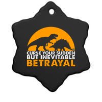 Curse Your Sudden But Inevitable Betrayal Ceramic Star Ornament