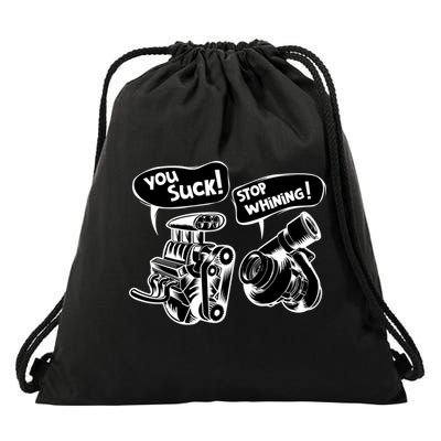 Cute You Suck! Stop Whining! Mechanical Engineering Gift Drawstring Bag