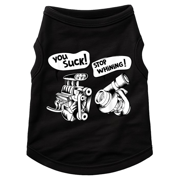 Cute You Suck! Stop Whining! Mechanical Engineering Doggie Tank