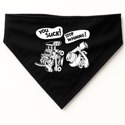 Cute You Suck! Stop Whining! Mechanical Engineering USA-Made Doggie Bandana