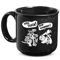 Cute You Suck! Stop Whining! Mechanical Engineering 15oz Campfire Ceramic Mug