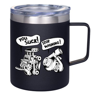Cute You Suck! Stop Whining! Mechanical Engineering 12oz Stainless Steel Coffee Mug
