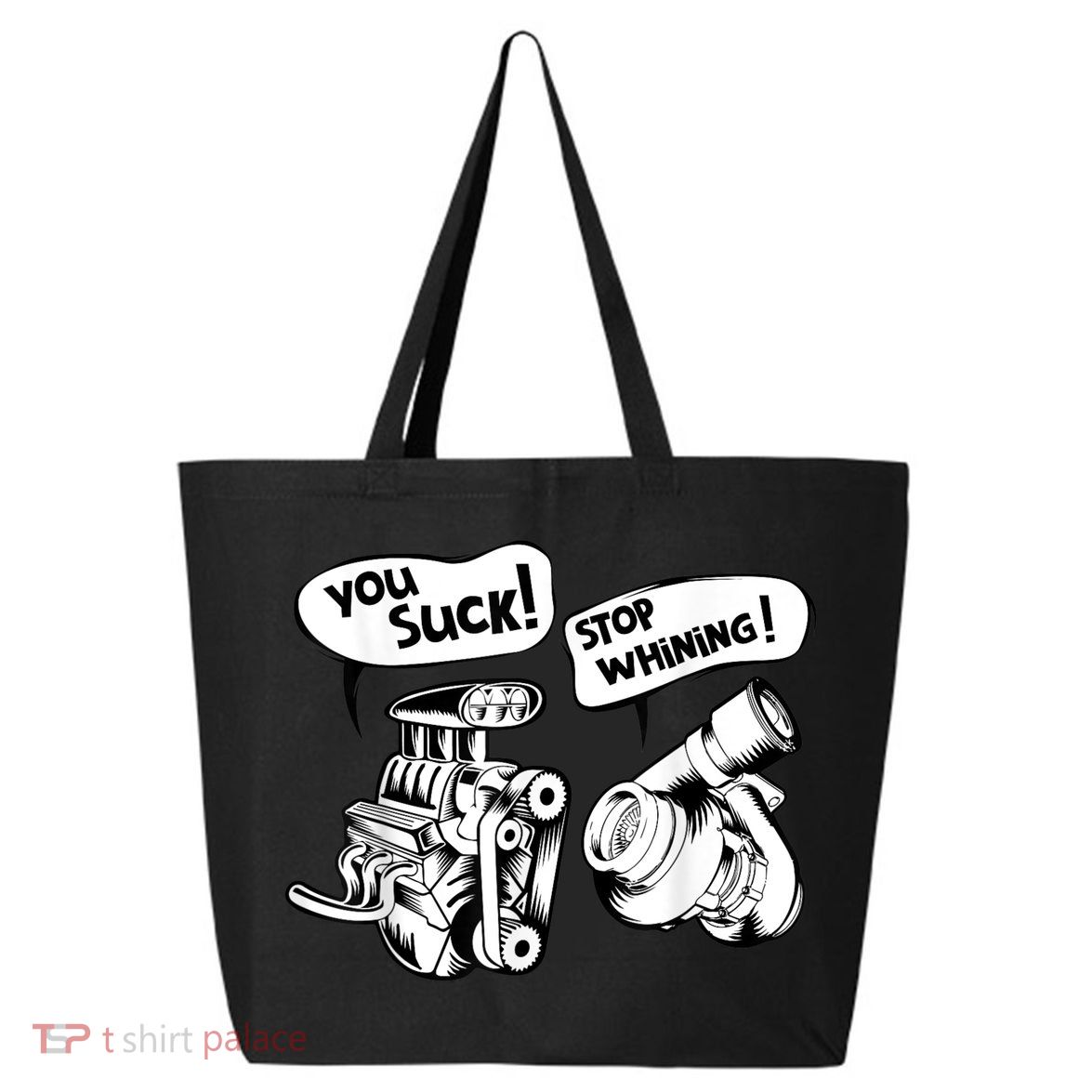 Cute You Suck! Stop Whining! Mechanical Engineering 25L Jumbo Tote