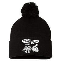 Cute You Suck! Stop Whining! Mechanical Engineering Pom Pom 12in Knit Beanie