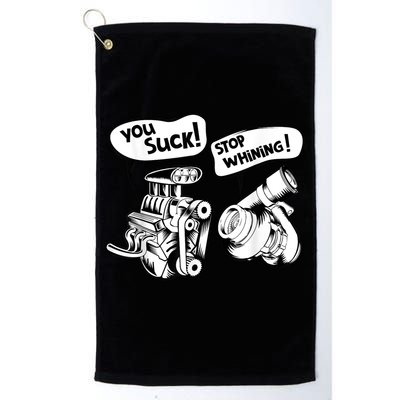 Cute You Suck! Stop Whining! Mechanical Engineering Golf Towel