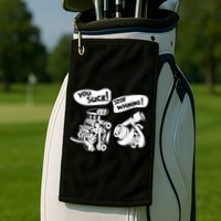 Cute You Suck! Stop Whining! Mechanical Engineering Golf Towel