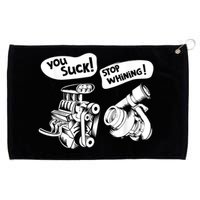 Cute You Suck! Stop Whining! Mechanical Engineering Grommeted Golf Towel