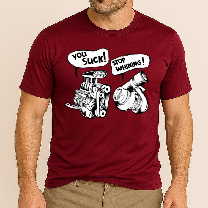 Cute You Suck! Stop Whining! Mechanical Engineering Performance Shirt