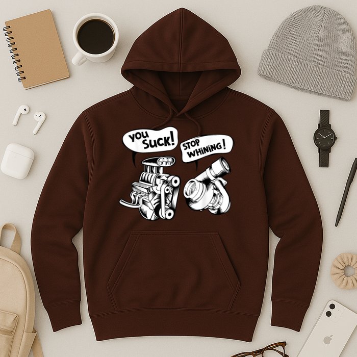 Cute You Suck! Stop Whining! Mechanical Engineering Hoodie