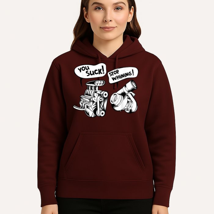 Cute You Suck! Stop Whining! Mechanical Engineering Hoodie
