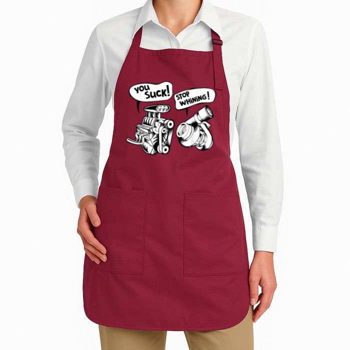 Cute You Suck! Stop Whining! Mechanical Engineering Apron
