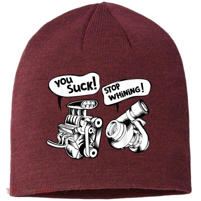 Cute You Suck! Stop Whining! Mechanical Engineering Sustainable Beanie