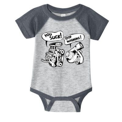 Cute You Suck! Stop Whining! Mechanical Engineering Infant Baby Jersey Bodysuit
