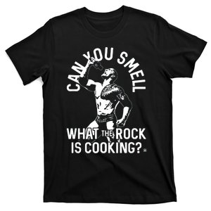 Can You Smell What The Rock Is Cooking Wrestler T-Shirt