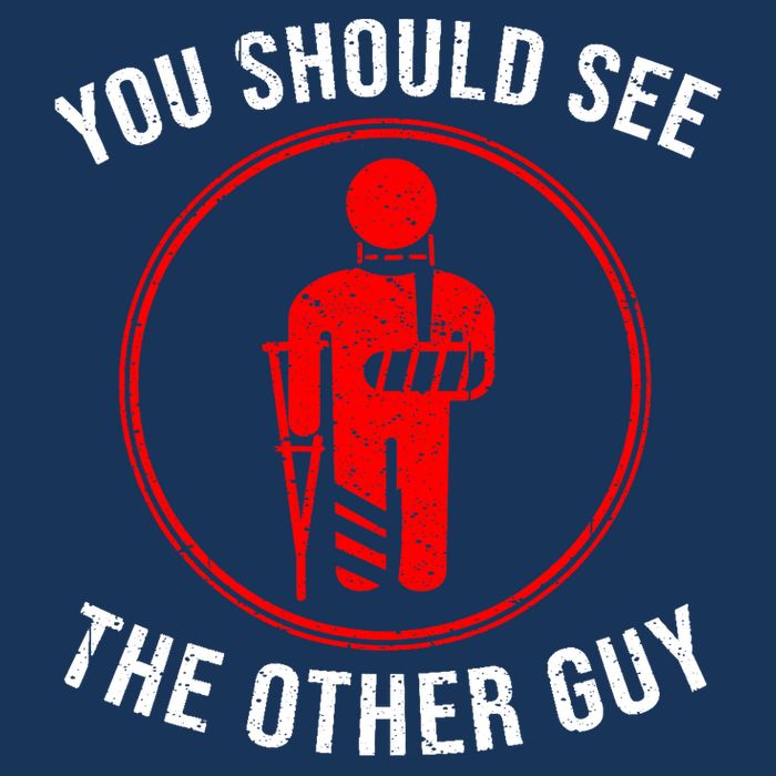 Cool You Should See The Other Guy Funny Broken Arm Joke Gift Cool Comfort Performance Bucket Hat