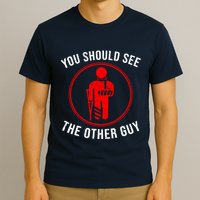 Cool You Should See The Other Guy Funny Broken Arm Joke Gift T-Shirt