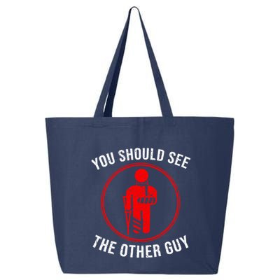 Cool You Should See The Other Guy Funny Broken Arm Joke Gift 25L Jumbo Tote