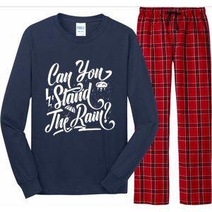 Can You Stand The Rain Long Sleeve Pajama Set