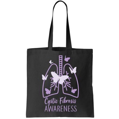 Cystic Fibrosis Awareness Butterflies Bag