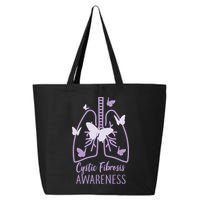 Cystic Fibrosis Awareness Butterflies 25L Jumbo Tote
