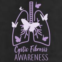 Cystic Fibrosis Awareness Butterflies 25L Jumbo Tote
