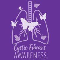 Cystic Fibrosis Awareness Butterflies Cooling Performance Crew T-Shirt