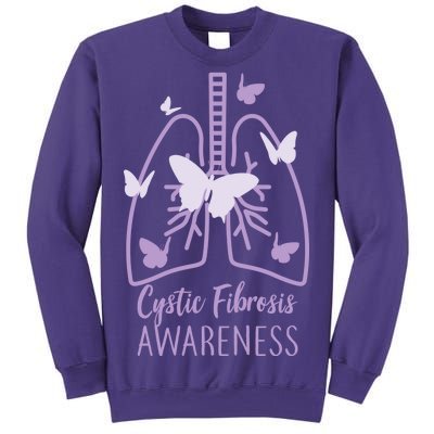 Cystic Fibrosis Awareness Butterflies Sweatshirt