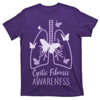 Cystic Fibrosis Awareness Butterflies T-Shirt