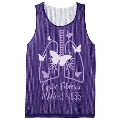 Cystic Fibrosis Awareness Butterflies Mesh Reversible Basketball Jersey Tank