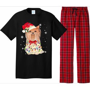 Christmas Yorkshire Terrier Gift Pajama Set