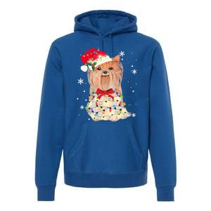 Christmas Yorkshire Terrier Gift Premium Hoodie