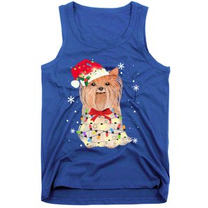 Christmas Yorkshire Terrier Gift Tank Top