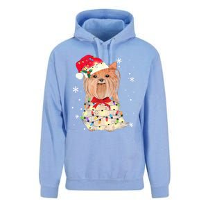 Christmas Yorkshire Terrier Gift Unisex Surf Hoodie