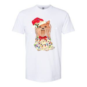 Christmas Yorkshire Terrier Gift Softstyle CVC T-Shirt