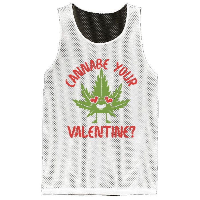 Cannabe Your Valentine 420 Cannabis Marijuana Weed Stoner Mesh Reversible Basketball Jersey Tank