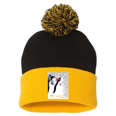 Clothe Yourselves With Compassion Pom Pom 12in Knit Beanie