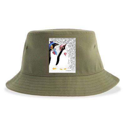 Clothe Yourselves With Compassion Sustainable Bucket Hat