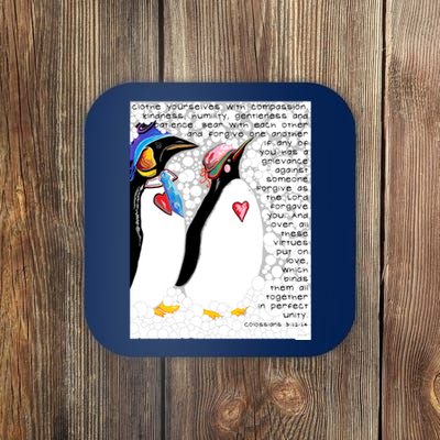 Clothe Yourselves With Compassion Coaster