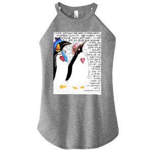 Clothe Yourselves With Compassion Women's Perfect Tri Rocker Tank