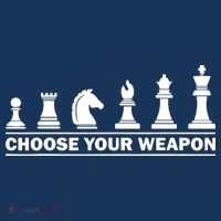 Choose Your Weapon Chess Strategy Funny Chess Lovers Baby Bodysuit