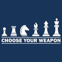 Choose Your Weapon Chess Strategy Funny Chess Lovers Zip Tote Bag