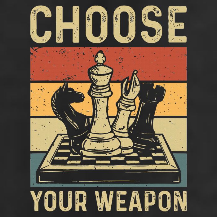 Choose Your Weapon Gag Chess Cool Comfort Performance Bucket Hat